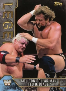 Topps 2017 Legends of the WWE Ted Dibiase #63 37/99 Silver Parallel Card - Bild 1 von 2