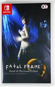 FATAL FRAME: MASK OF THE LUNAR ECLIPSE New NINTENDO SWITCH Game Asian Release - Picture 1 of 3