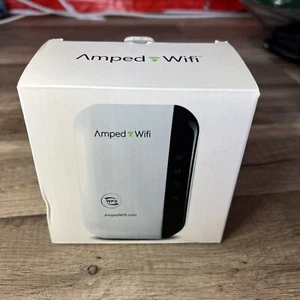 Amped Wireless Alta Potenza Wi-Fi N Ripetitore Range Extender Nuovo Scatola Aperta - Foto 1 di 3