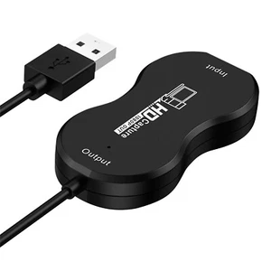Video Capture Card Converter HDMI To USB 1080P Recorder For Game/Live Streaming - Afbeelding 1 van 8