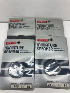 Speco U105 Universal Replacement Miniature Speakers, 5 total - Picture 1 of 3