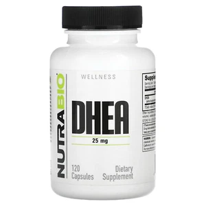 DHEA, 25 mg, 120 Capsules - Picture 1 of 2