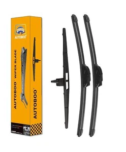 3 Wipers Replacement for Honda Pilot Rear and Front Windshield Wiper Blades 2... - Picture 1 of 8