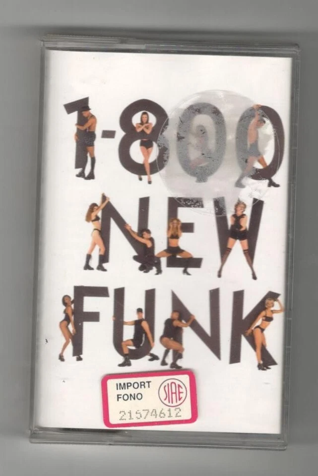 1-800 NEW FUNK MC MUSICASSETTA APERTA NON SIGILLATA - Immagine 1 di 1