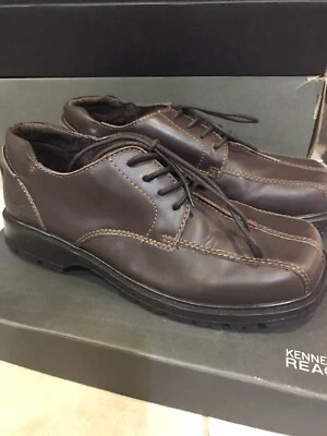 Kenneth Cole Reaction Shoes - Boys- Brown - Size 5 (Pre-owned) - Imagem 1 de 4