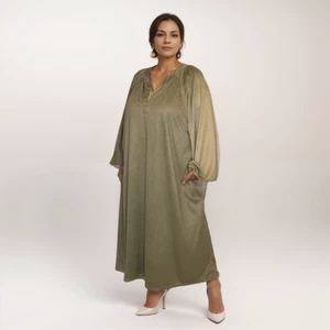WOMENS SHIRT DRESS LADIES CHARCOAL SUEDETTE LOOSE FITTING POCKET DRESS PLUS SIZE - Picture 1 of 8