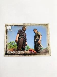 Tarjeta # 46 Everyone's Dead 2018 Topps Walking Dead Temporada 8 Parte 1 - Imagen 1 de 2