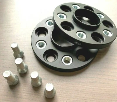 ESPACIADORES DE RUEDA CENTRADOS BUJE 20MM PARA MASERATI 5X114.3 CB 67.1 CON PERNOS INCLUIDOS. Foto 1 de 3