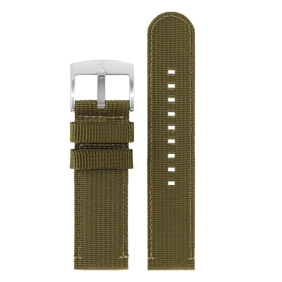 Luminox Original Replacement Olive Green Webbing Strap 24mm Atacama 1900 Series - Image 1 of 1