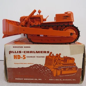 Product Miniature Allis Chalmers HD-5 Crawler made USA 1955 1/16 AC-55-HD5-B - Picture 1 of 7