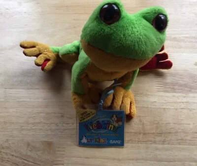 Ganz Webkinz Lil' Kinz TREE FROG - Sealed code - Image 1 of 3