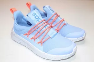 New Adidas Lite Racer Adapt 5.0 Running Shoes - Big Kid Size 5 - Light Blue/Pink - Picture 1 of 6