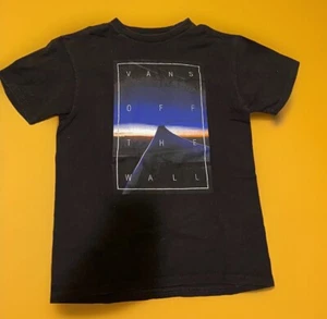 Vans Off The Wall Horizon schwarzes Hemd fällt klein aus  - Bild 1 von 6