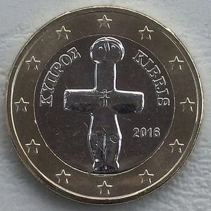 1 E.uro Kursmünze Zypern 2016 unz - Bild 1 von 1