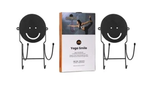 Yoga Smile Yoga Matte einstufiges Wandgestell, 2er-Pack - Neu - Bild 1 von 4
