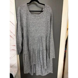 Torrid size 6 gray super soft plush gray dress - Picture 1 of 4
