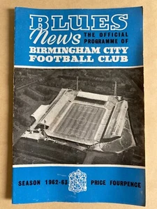 League Cup Final 1st leg 1963 Birmingham City v Aston Villa - Picture 1 of 2