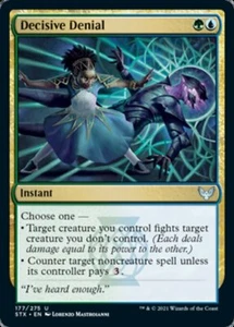 Decisive Denial x4 4x Strixhaven NM MTG - Picture 1 of 1