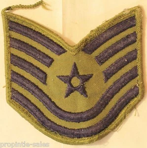 PARCHE Sometido - Sargento Técnico de la Fuerza Aérea de los Estados Unidos 3,75" de ancho - Imagen 1 de 1