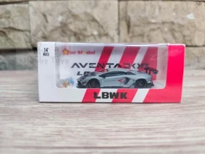 Star Model LBWK Lamborghini Aventador Grey Zero Fighter + Figure Edition Diecast - Imagen 1 de 12