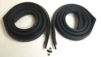 Par de juntas de goma para barandilla de techo Nova Chevy II 1966 1967 2 puertas techo rígido Foto 1 de 4