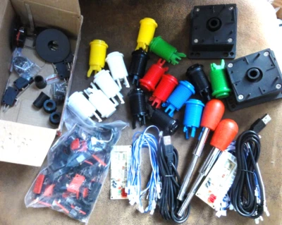 Talentec Arcade Controls Kit With Buttons & 2 Joy Sticks - Image 1 of 4