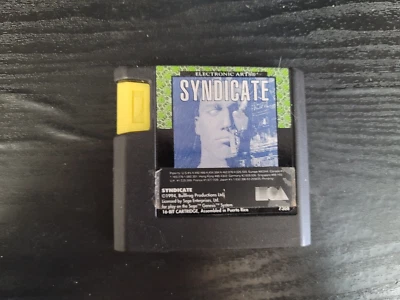 Syndicate for Sega Genesis Cart Great Shape - Image 1 of 2