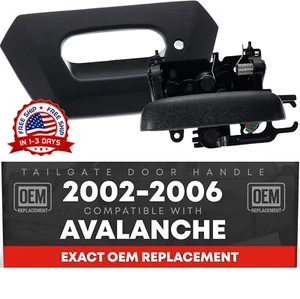 2002-2006 Chevrolet Avalanche reemplazo de la manija de la puerta trasera el bis - Picture 1 of 8