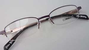 Montura de gafas pequeña RG512 para la cara delicada nueva borde de nylor morado talla S - Imagen 1 de 1