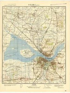 Mapas topográficos militares soviéticos rusos - AALBORG (Dinamarca), ed. 1961, REIMPRESIÓN - Imagen 1 de 4