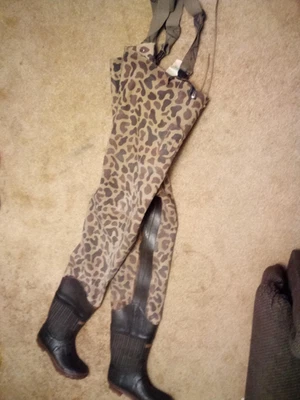 Hodgman Men's Neoprene Chest Waders - Camo.  Model 10. - Image 1 of 4