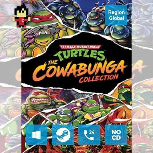Teenage Mutant Ninja Turtles The Cowabunga Collection PC Game Steam Key - Image 1 of 1