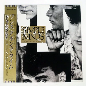 SIMPLE MINDS ONCE UPON A TIME VIRGIN 25VB1056 Japan OBI VINYL LP - Picture 1 of 1