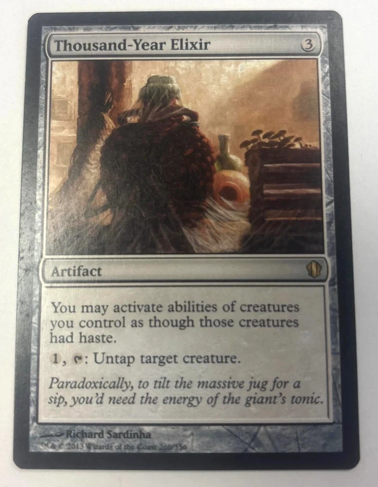 MTG Thousand-Year Elixir LP Normal Commander 2013 Edition 266 / 356 English - Image 1 of 1