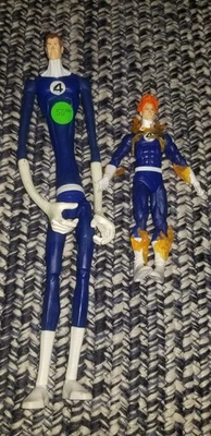 2007 Hasbro Marvel Legends Mr Fantastic Human Torch Ronan BAF Walmart эксклюзив - Изображение 1 из 4