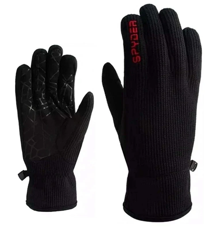 Guantes Spyder Negro Core Conduct Pantalla Táctil Rojo Araña Hombres Talla X-Grande Nuevos con Etiquetas Foto 1 de 4