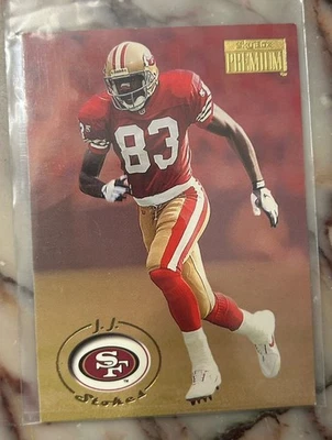 1996 Skybox Premium Football JJ STOKES #161 Base - Image 1 of 2