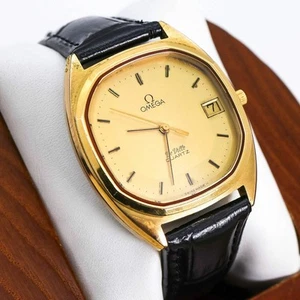 Omega De Ville Quartz Watch Vintage Used Unworking Collectible - Picture 1 of 9