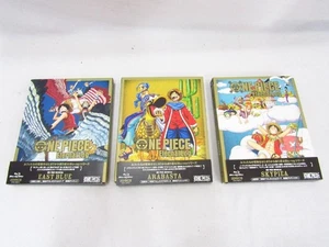 ONE PIECE Eternal Log EAST BLUE ARABASTA SKYPIEA Blu-ray 3-Piece Set Limited - Picture 1 of 9