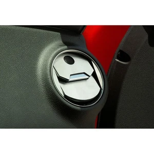 Outer Round A/C Vent Duct Covers 8p for 2010-15 Chevy Camaro [Stainless/Brushed] - Picture 1 of 6