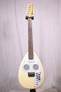 Guitarra Eléctrica Vox Apache-1 Blanca Lágrima Usada de Japón - Imagen 1 de 3
