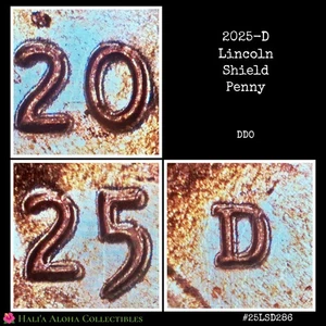 💠🪙💠2025 D Lincoln Cent Doubled Die Obverse & Reverse ~ High Grade! - Picture 1 of 6
