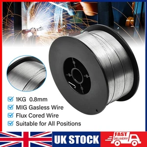 1 KG-8 KG Gasless Welding Wire Reel Spool Roll MIG 0.8mm Flux Cored 1kg E71T-GS - Picture 1 of 6