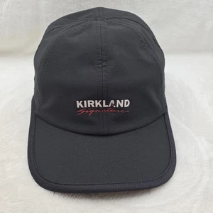 Kirkland Signature Hat Cap Mens Strap Back Black Performance Outdoor Run Hike - Picture 1 of 9