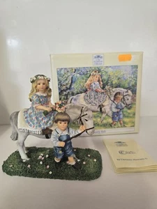 Country Ride Christine Haworth The Leonardo Poppets Collection Figurine - Picture 1 of 13