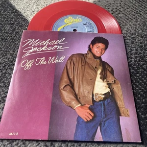 MICHAEL JACKSON .. Off The Wall 7” RED VINYL - Picture 1 of 1