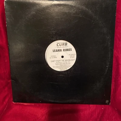 Leann Rimes-Can’t Fight The Moonlight-12" 2- VG+ vinyl records maxi-single-Promo Foto 1 de 4