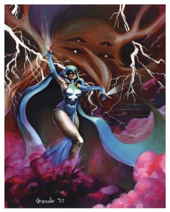 PRINT Teen Titans - Raven  8" x 10" fan art - Picture 1 of 3