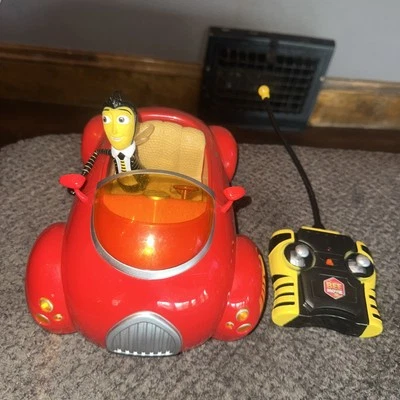 BEE MOVIE R/C remote-control car Jerry Seinfeld broken Untested RadioShack - Image 1 of 4