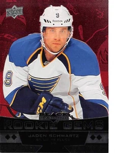 2012-13 Black Diamond Ruby #246 Jaden Schwartz /100 - Picture 1 of 2